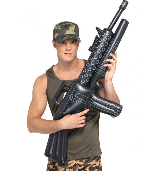 Inflatable Machine Gun