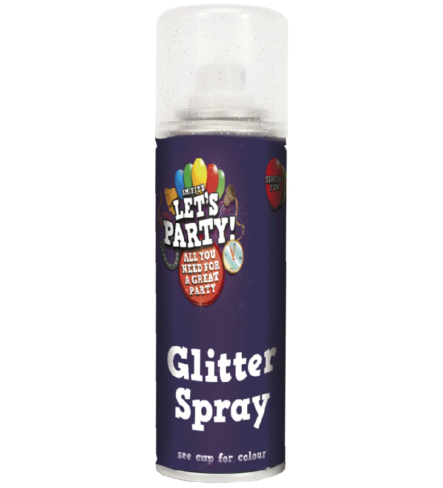 Glitter Spray Silver