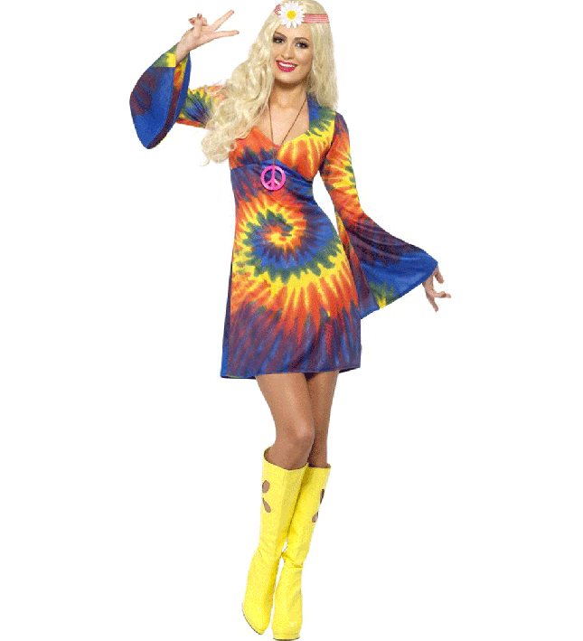 1960's Tie Dye Costume