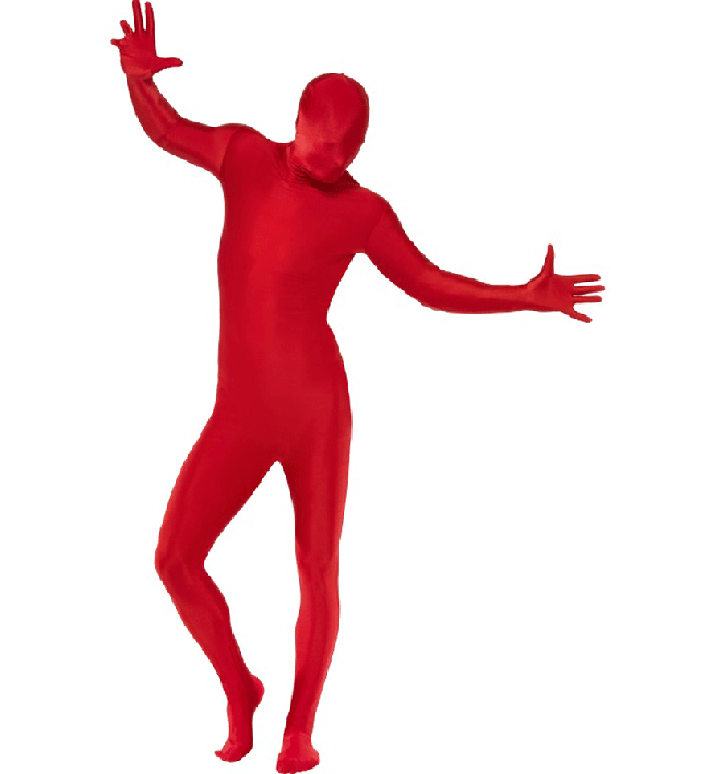 Red Second Skin Costume