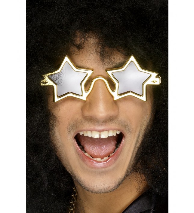 70's Gold Star Glasses