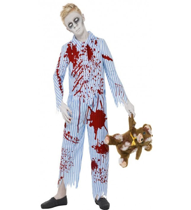 Zombie Pyjama Boy Costume