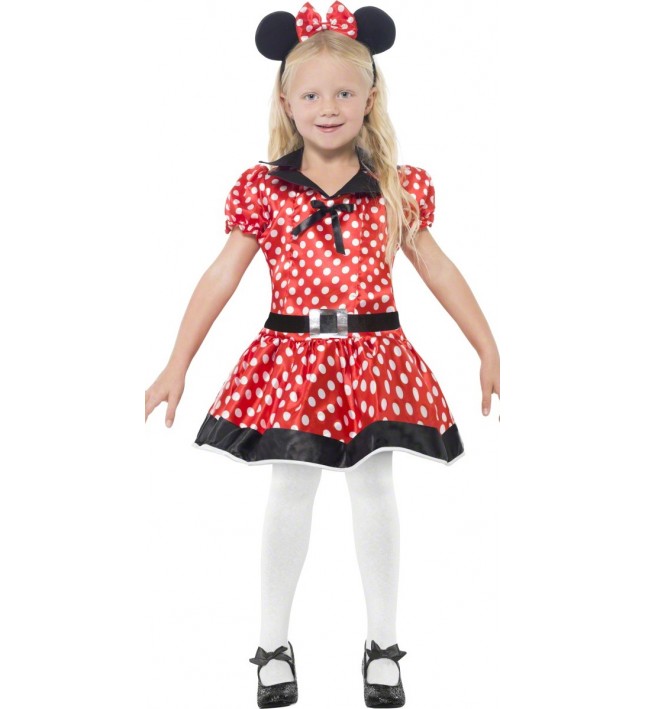 Girls Cute Mouse Costume 