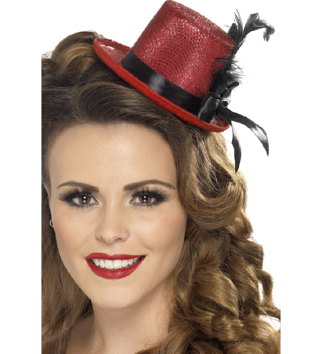 Red Mini Top Hat 