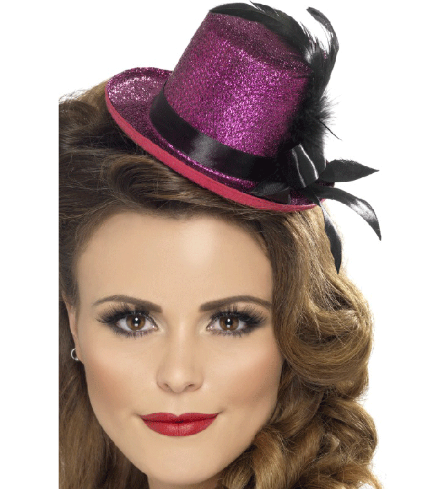 Pink Mini Top Hat 