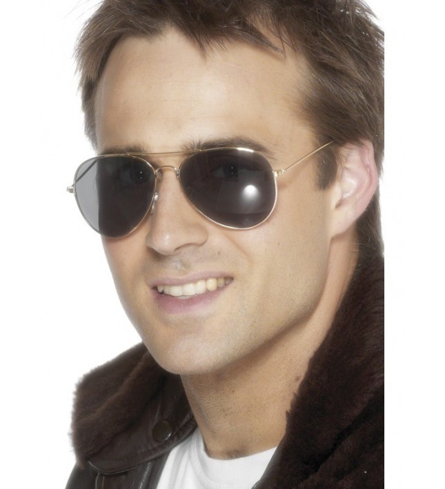 Gold Frame Aviator Glasses
