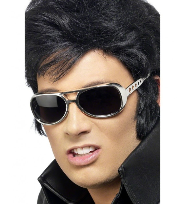 Silver Elvis Shades