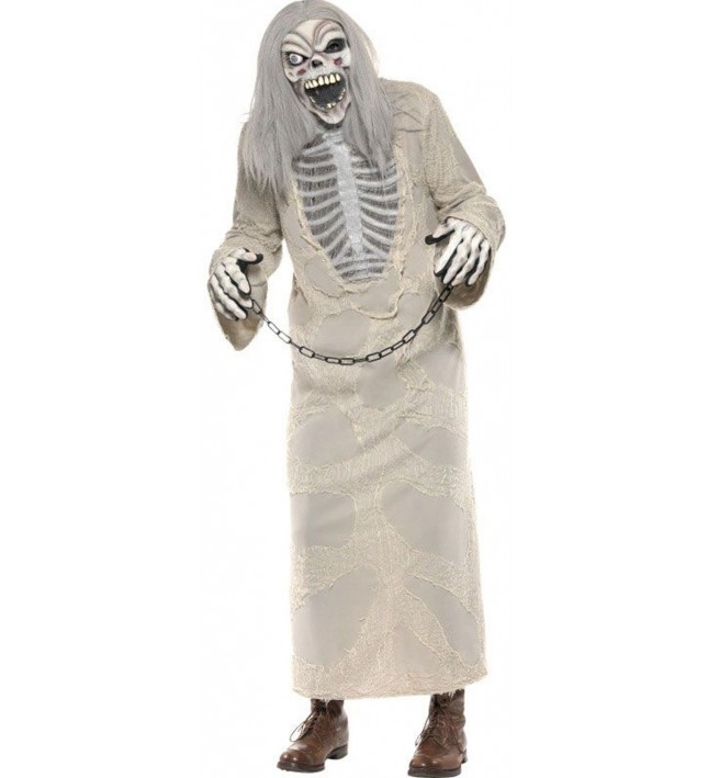 Shackled Ghost Halloween Costume