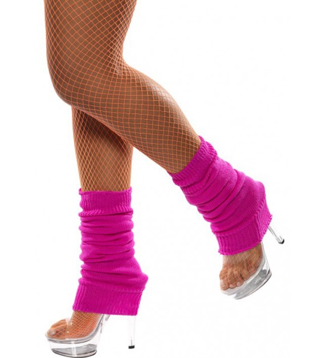 Ladies Hot Pink Legwarmers