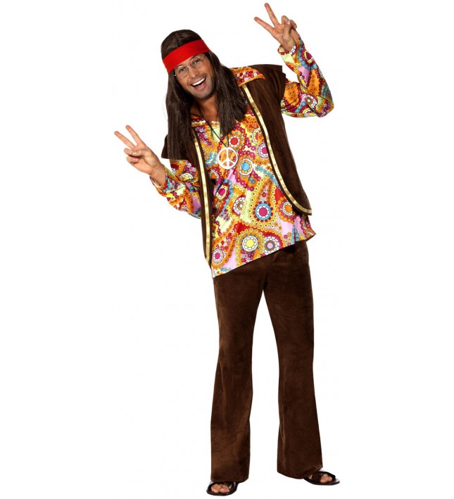 Psychedelic 1960s Hippie Costume