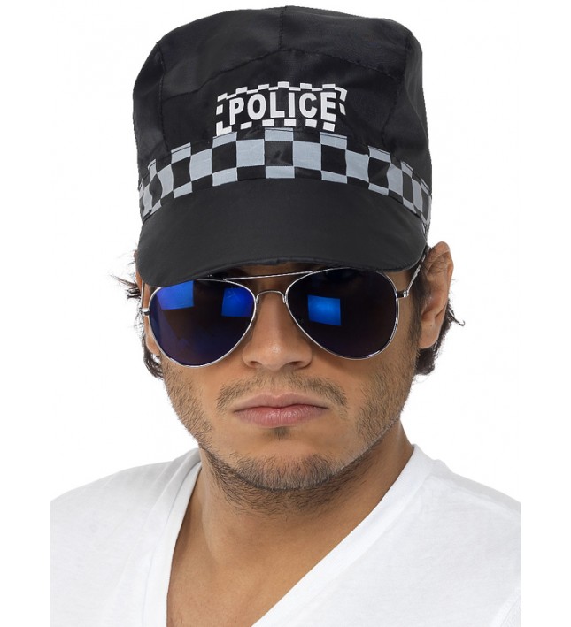 Men's Blue Aviator Glasses 