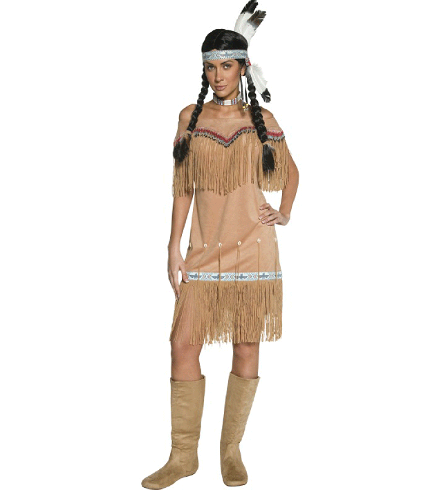 Authentic Indian Warrior Lady