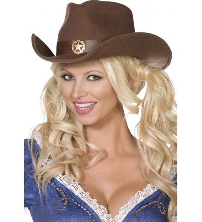 Fever Boutique Wild West Cowboy Hat 