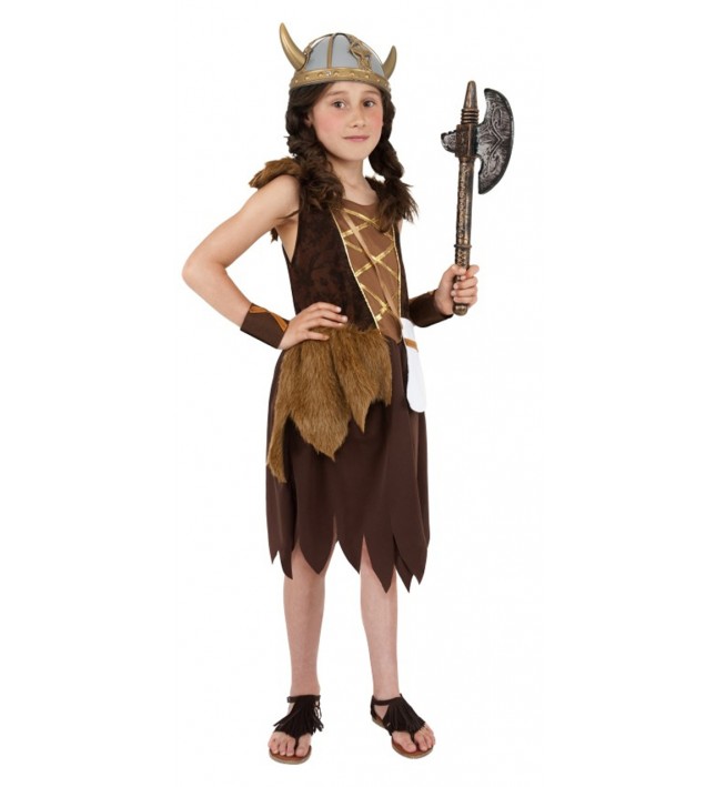 Girls Viking Costume 