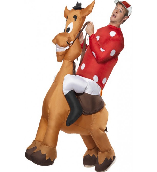 Inflatable Jockey Costume