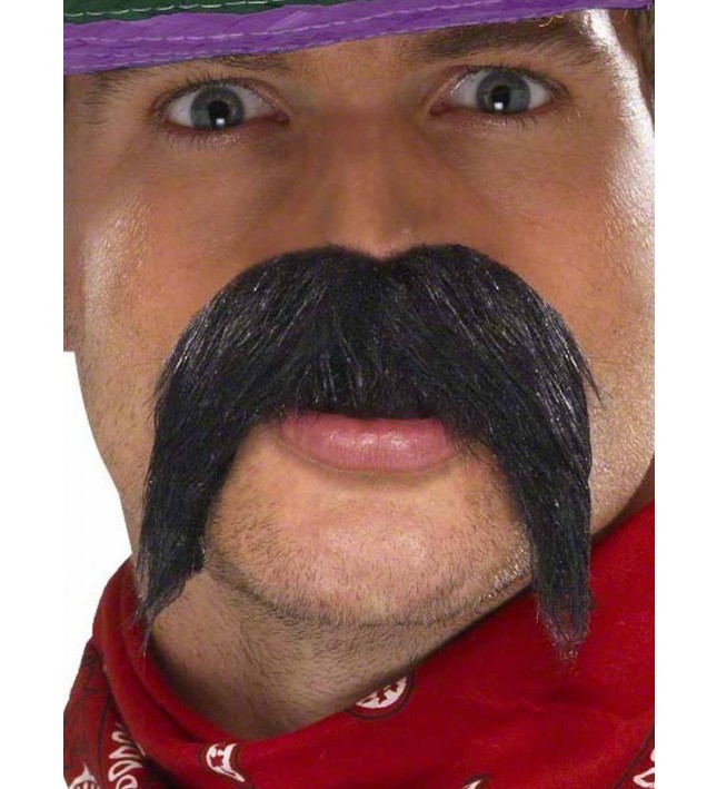 Big And Bushy Gringo moustache 