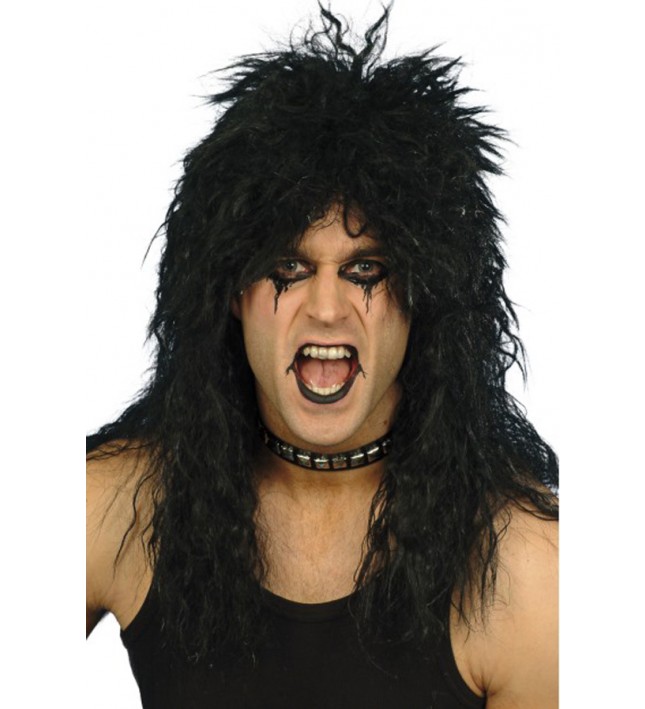 Hard Rocker Wig Black