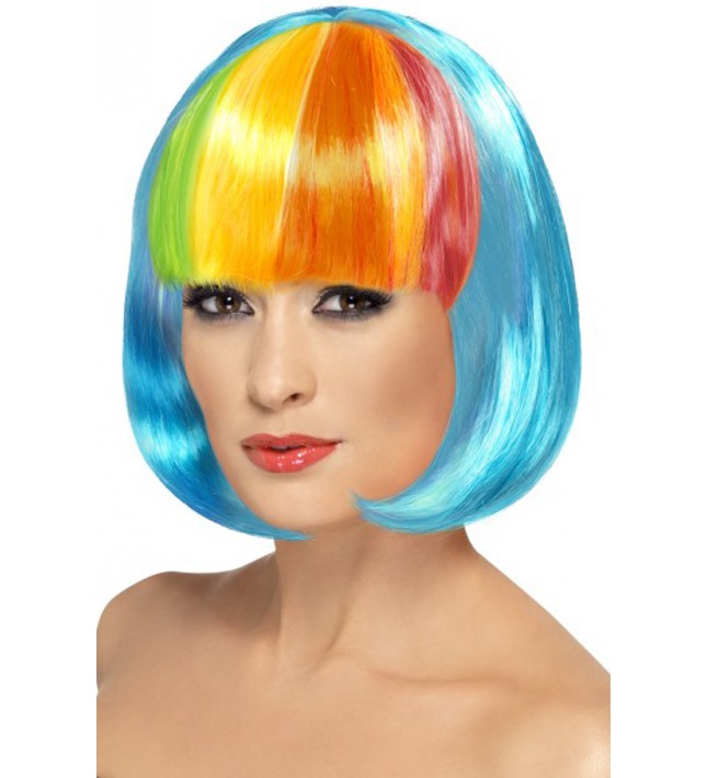 Partyrama Wig Neon Blue
