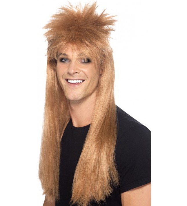 80s Rocker Mullet Wig
