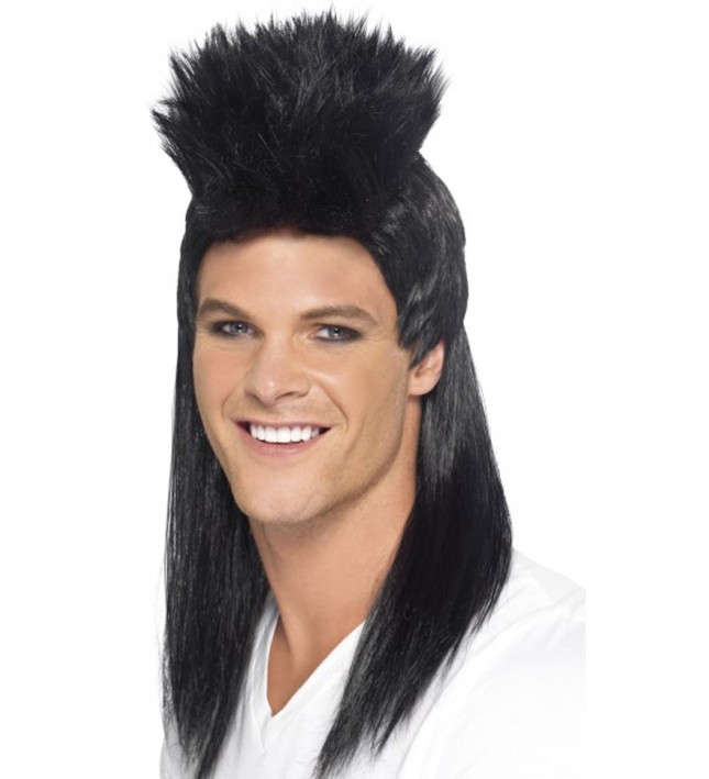 80s Rocker Mullet Wig
