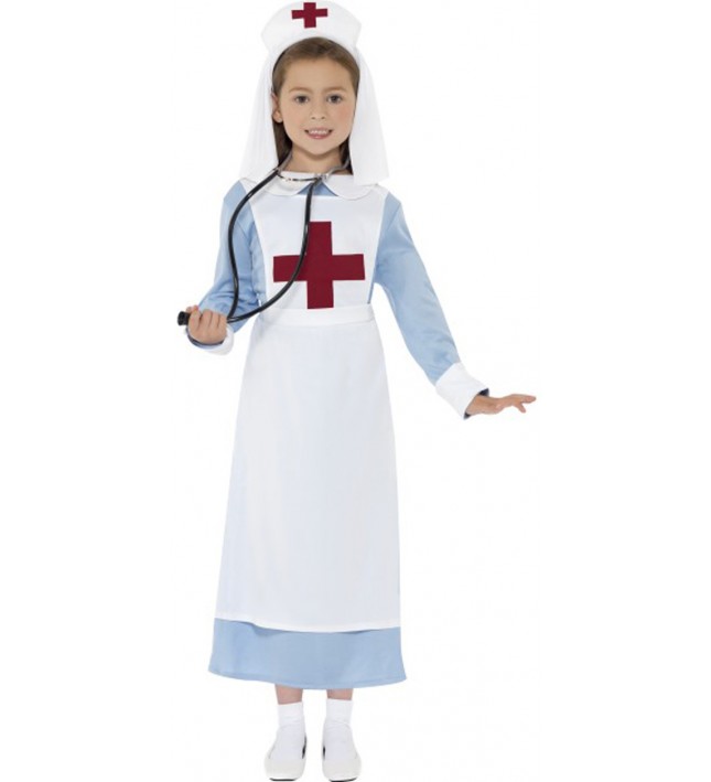 Girls WW1 Nurse Costume 