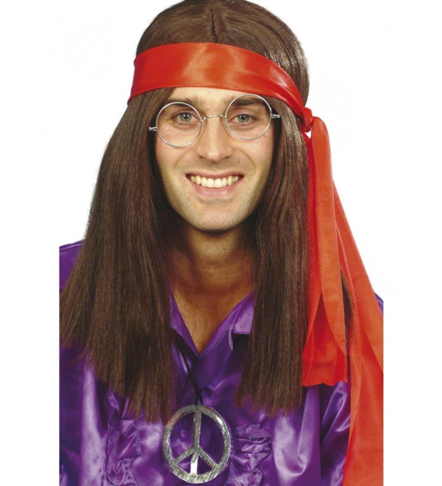 Peace Sign Medallion Silver