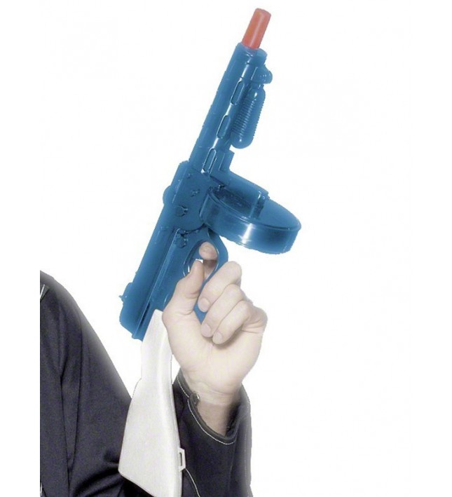 Gangster Tommy Gun With Sparking Sounds