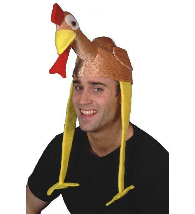 Bonnet Gobbler Turkey Hat Smiffys