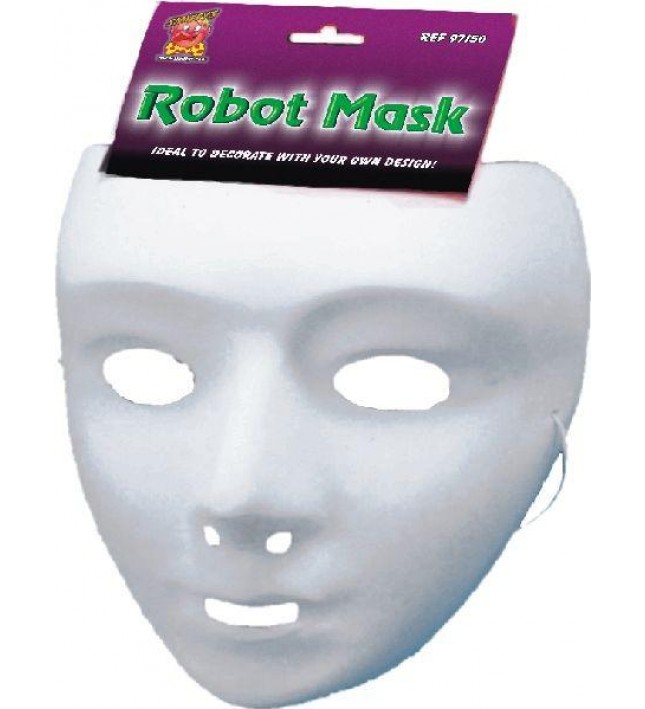 Robot viso  Mask Smiffys