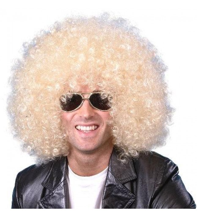 Blonde Mega Huge Afro Smiffys