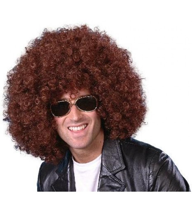 Brown Mega Huge Afro Smiffys