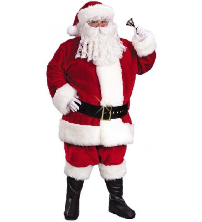 Deluxe Santa  /  Father Christmas Costume