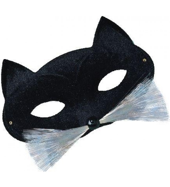 Cat Eye Mask black Smiffys