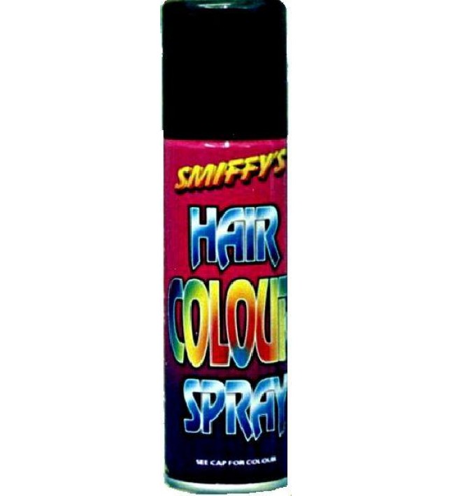 Hair Colour Spray - Black Smiffys