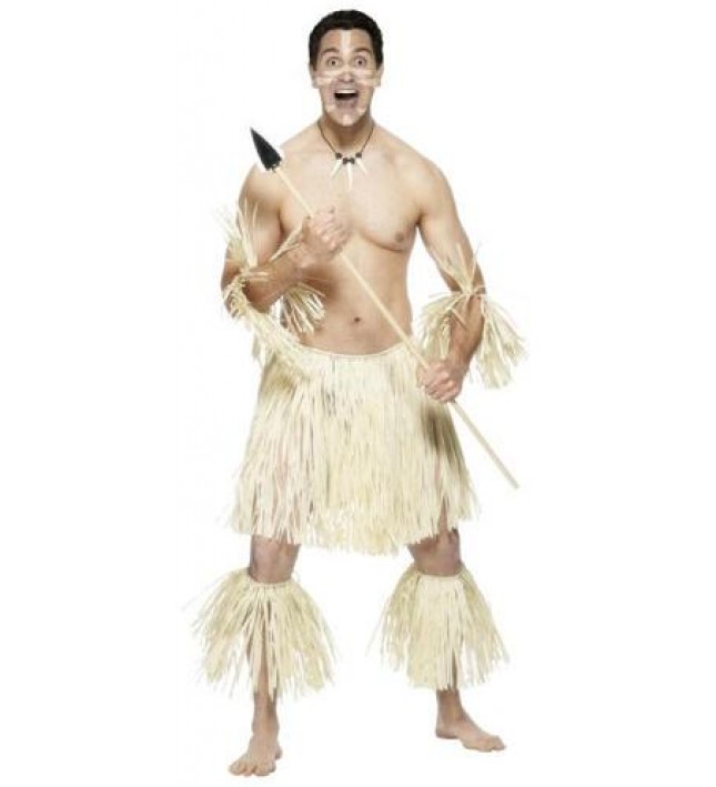 Men's Zulu Warrior Costume