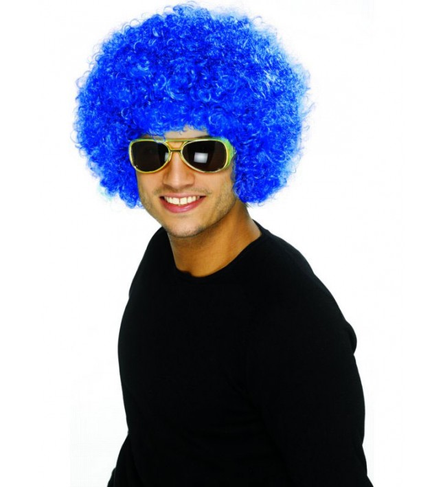 Funky Blue Afro