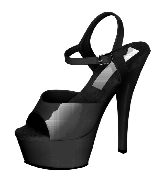 Fever Show Girl Black Patent Shoes
