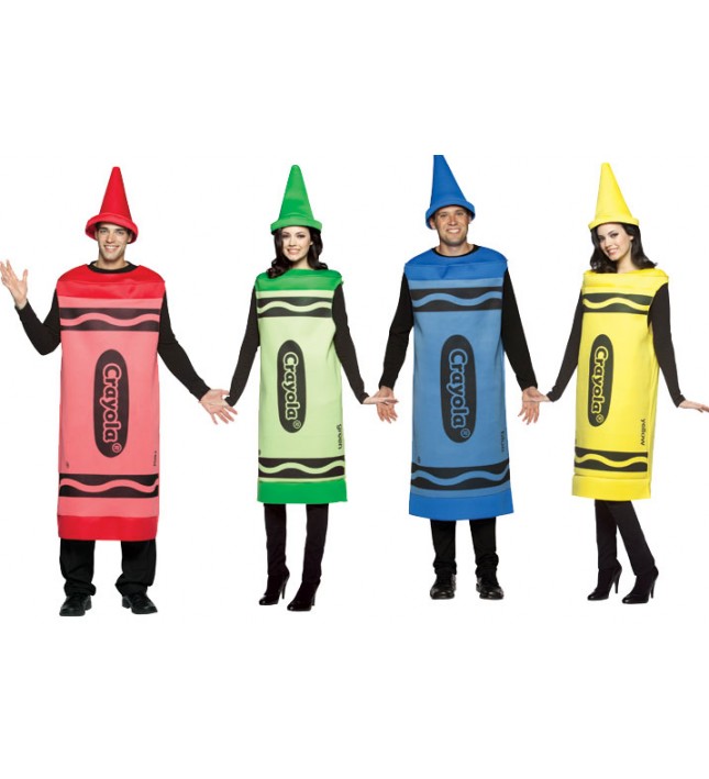 Crayola Crayons - abfab fancy dress
