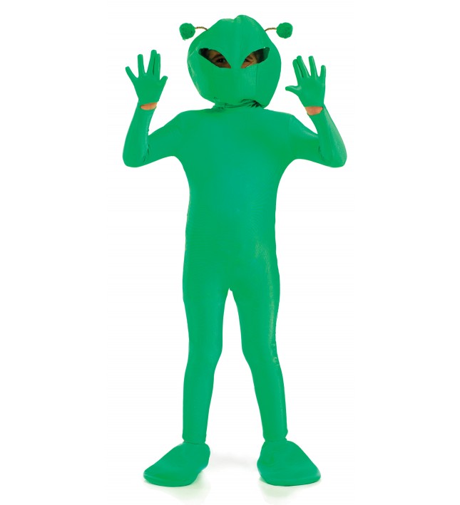 Childs Alien Fancy Dress Costume