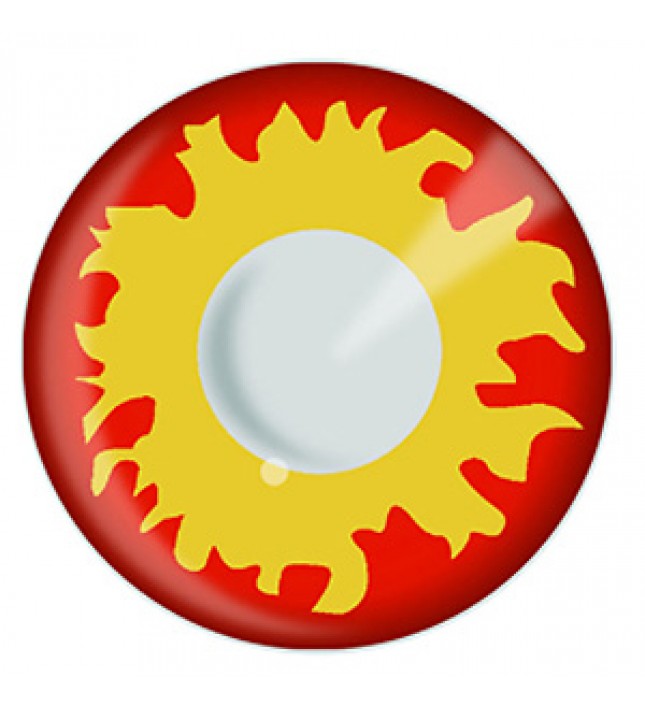 Flame Eye Contact Lenses 