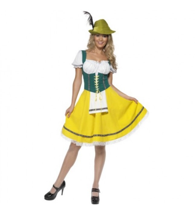 Ladies Oktoberfest Fancy Dress Costume