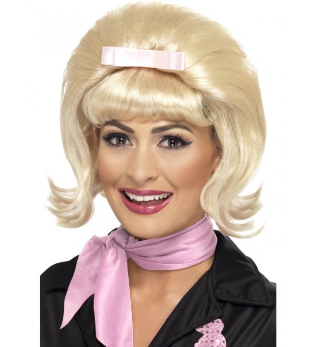 50s Flicked Beehive Wig