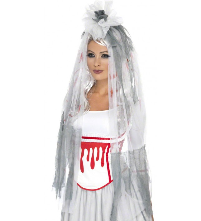 Halloween Blood Drip Veil