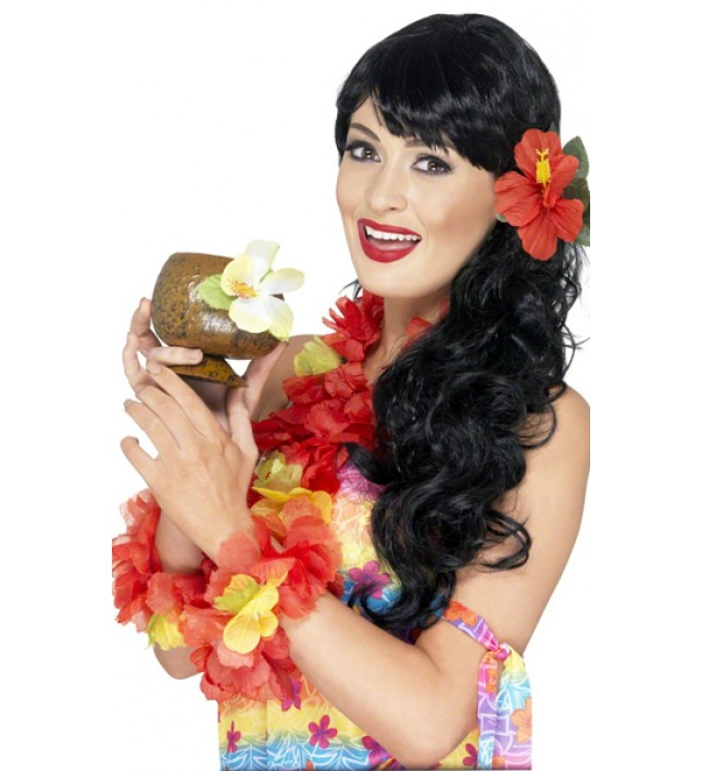 Hawaiian Coconut Cup Fancy Dress Accessory