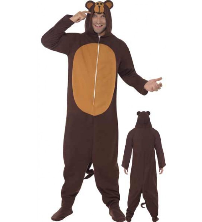 Mens Monkey Fancy Dress Costume