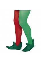 Smiffy's Green Elf Boots