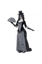 Ladies Ghost Town Black Widow Costume