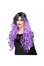 Purple Gothic Glamour Wig
