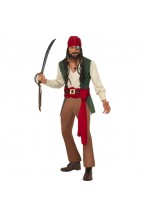 Caribbean Drunken Pirate Costume