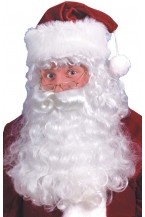 Santa Beard And Wig Set